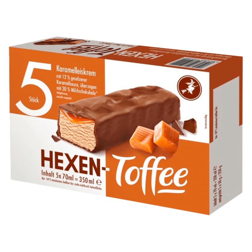 Hexen-Toffee Karamelleiskrem 350ml